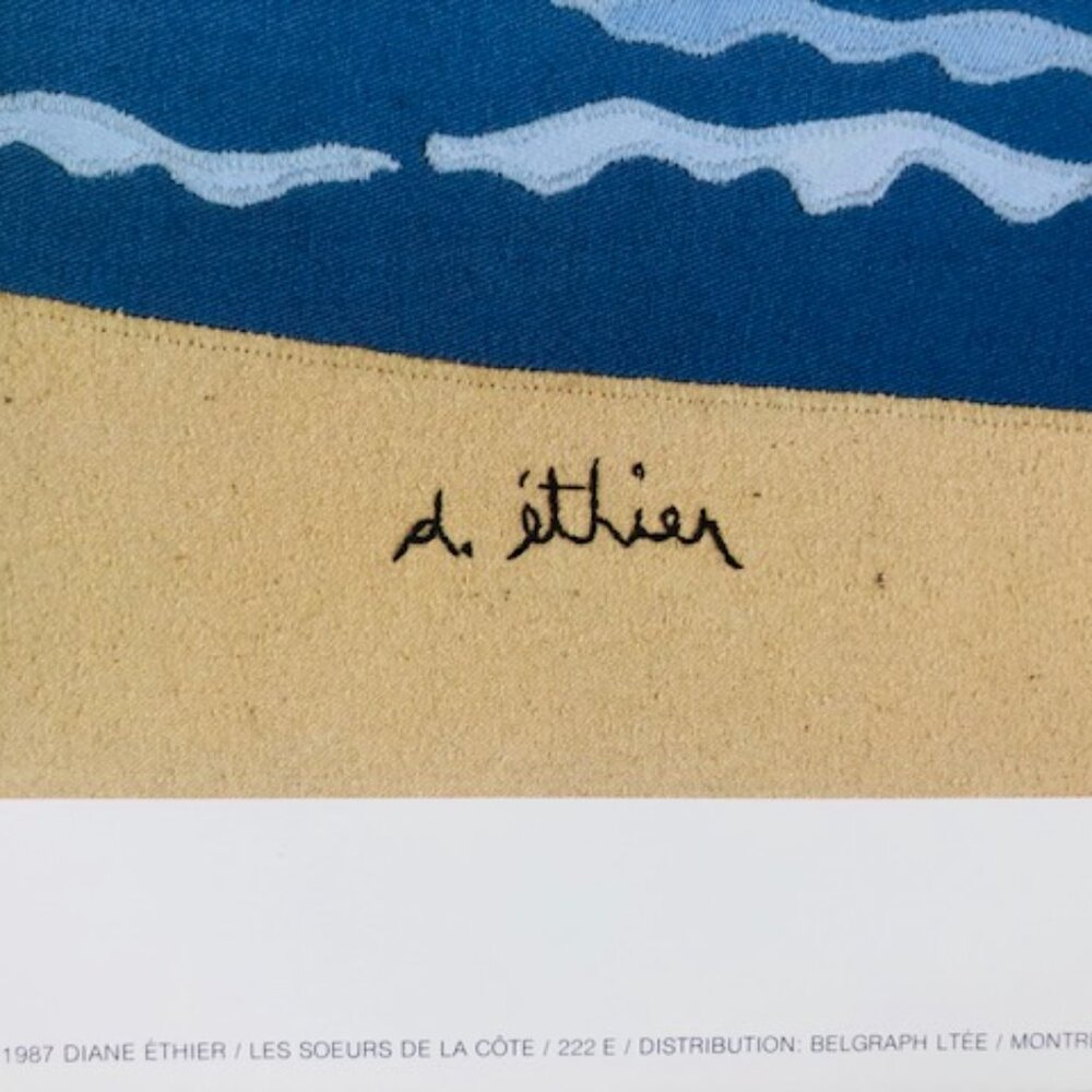 Les Sœurs de la Côte by Diane Ethier – Nautical Coastal Art Print - Picture 3 of 4